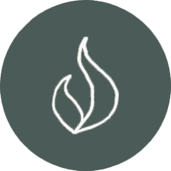 Ein Button Feuerbestattung