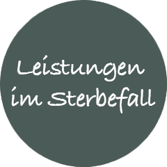 Ein Button Leistungen im Sterbefall