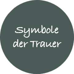Ein Button Symbole der Trauer